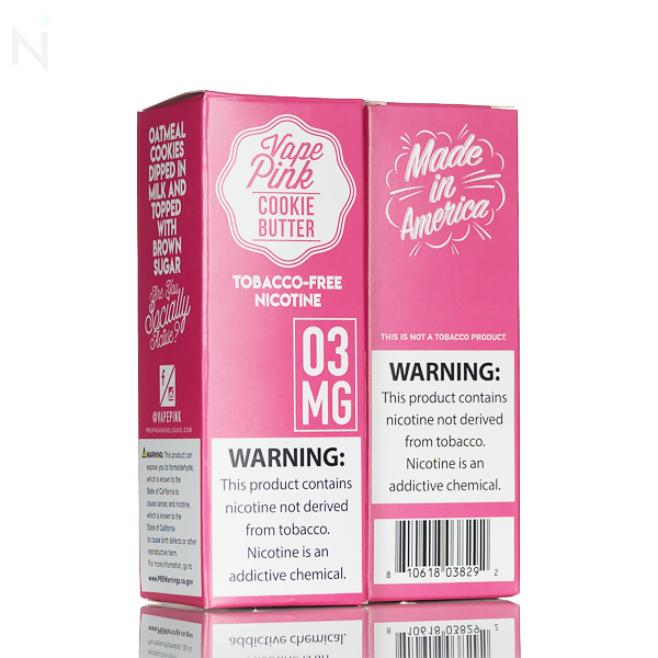 Vape Pink by Propaganda E-Liquid - Cookie Butter - 100mL | Only $10.99 Vape Pink by Propaganda E-Liquid - Cookie Butter - 100mL | Only $10.99