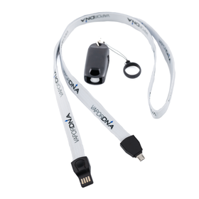 VaporDNA USB Charging Lanyard