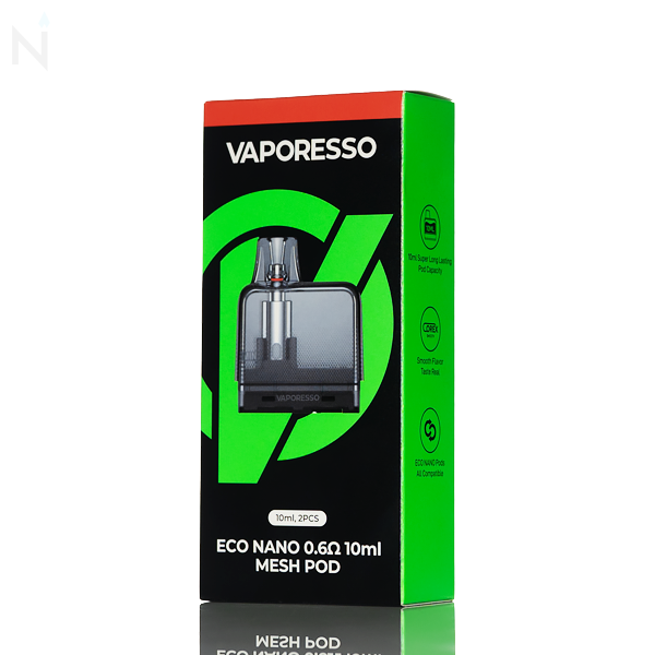 Vaporesso ECO Nano Replacement Pods | Vape Re-Fillable Pod Vaporesso ECO Nano Replacement Pods | Vape Re-Fillable Pod