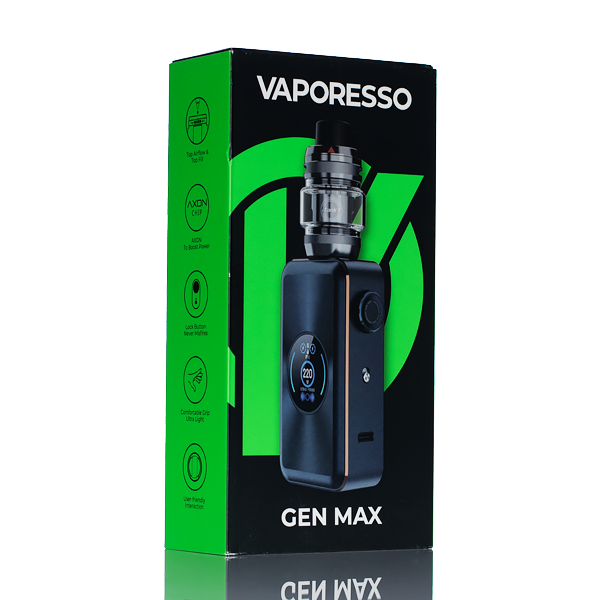 Vaporesso GEN MAX 220W Starter Kit | Dual 18650 Box Mod Vaporesso GEN MAX 220W Starter Kit | Dual 18650 Box Mod