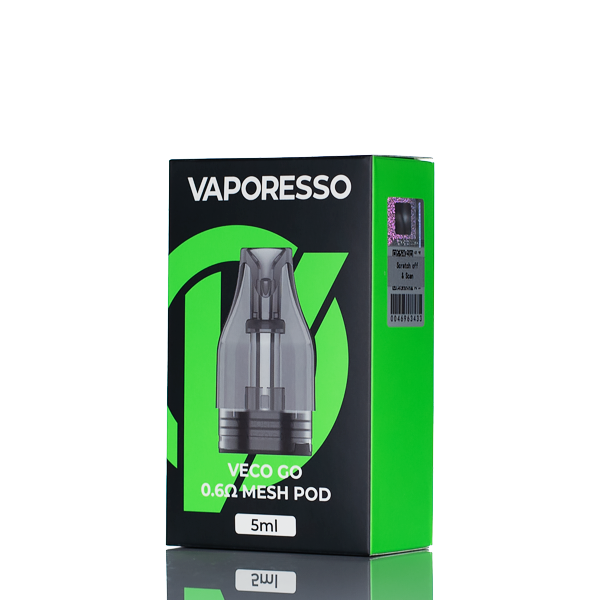Vaporesso VECO GO Replacement Pods | Mesh Coil Pod Vaporesso VECO GO Replacement Pods | Mesh Coil Pod