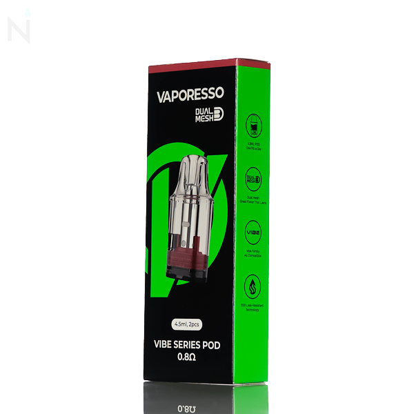 Vaporesso Vibe Replacement Pods | Vape Re-Fillable Pod Vaporesso Vibe Replacement Pods | Vape Re-Fillable Pod