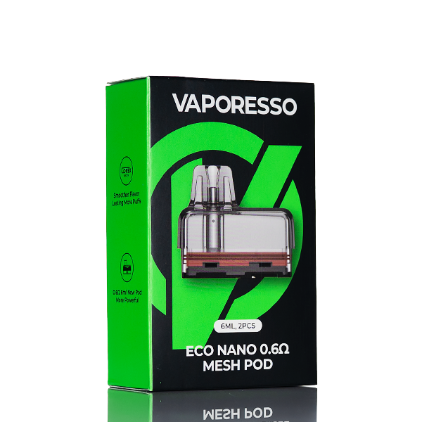 Vaporesso ECO Nano Replacement Pods | Vape Re-Fillable Pod Vaporesso ECO Nano Replacement Pods | Vape Re-Fillable Pod