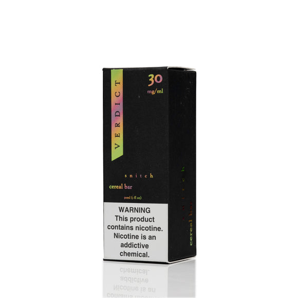 Verdict Salt Nic E-Liquid - Snitch - 30mL