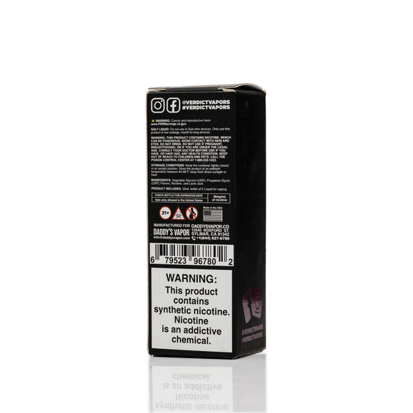 Verdict Salt Nic E-Liquid - Mystery - 30mL