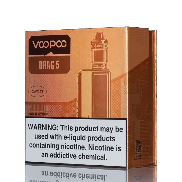 VooPoo Drag 5 177W Dual 18650 Box Mod Starter Kit