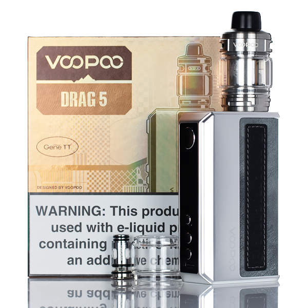 VooPoo Drag 5 177W Dual 18650 Box Mod Starter Kit | Vape Mod VooPoo Drag 5 177W Dual 18650 Box Mod Starter Kit | Vape Mod
