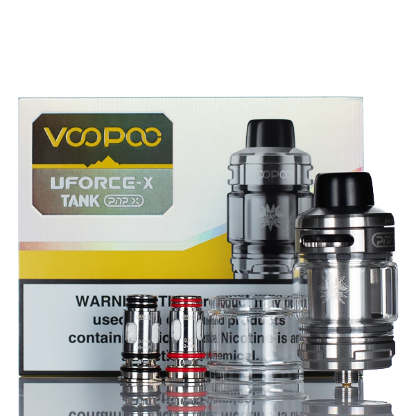 VooPoo Uforce-X Sub-Ohm Tank | Replacement Mesh Coil Tank VooPoo Uforce-X Sub-Ohm Tank | Replacement Mesh Coil Tank