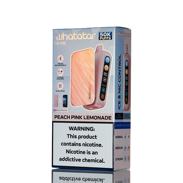 Whatabar Tik Tag 50K 50000 Puffs Disposable Vape - 25mL