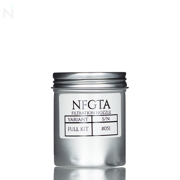 WICK'D NFGTA 22mm 316L Stainless Steel RTA - Full Kit
