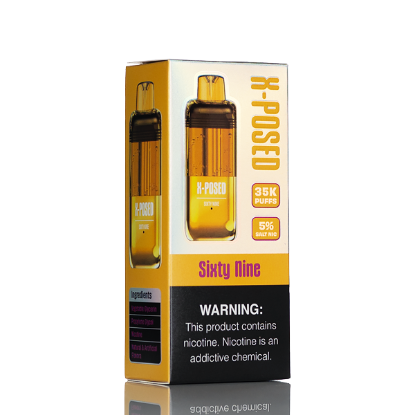 elf bar vape uk X-POSED 35K Puffs Disposable Pod - 16mL