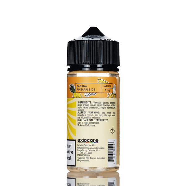 Yogi Blends E-Liquid - Banana Pineapple Ice - 100mL