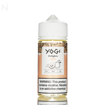 Yogi Delights Peach Ice E-Liquid - 100mL
