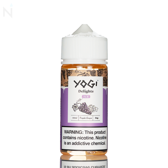 Yogi Delights Purple Grape Ice E-Liquid - 100mL