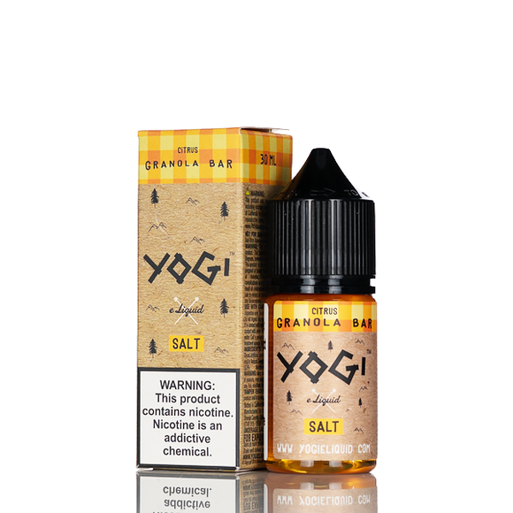 Yogi Salt Nic - Citrus Granola Bar - 30mL