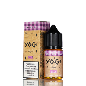 Yogi Salt Nic - Grape Jam Granola Bar - 30mL