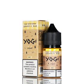 Yogi Salt Nic - Peanut Butter Banana Granola Bar - 30mL