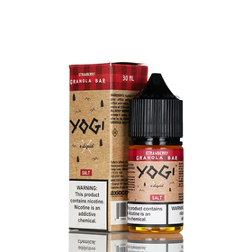 Yogi Salt Nic - Strawberry Granola Bar - 30mL