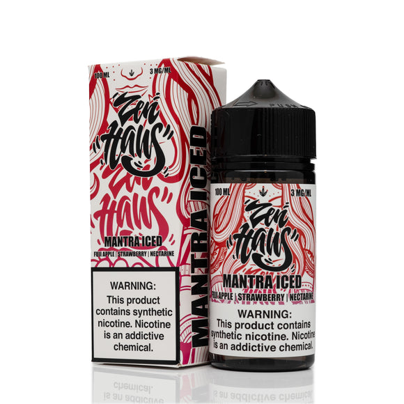 Zen Haus E-Liquid - Mantra Iced - 100mL