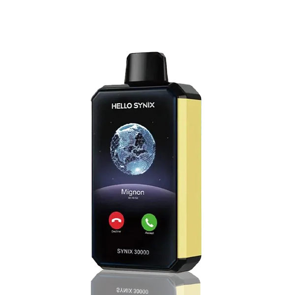 Hello Synix 30K 30000 Puffs Smart Disposable - 28mL | $15.99 Hello Synix 30K 30000 Puffs Smart Disposable - 28mL | $15.99