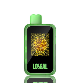 Losgal MC25K 25000 Puffs Disposable Vape, featuring a rechargeable battery, a wide variety of great flavors, and has a LED battery/liquid indicator.