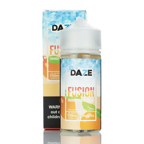 7 Daze Fusion ICED - No Nicotine Vape Juice - 100ml | 0mg E-Liquids 7 Daze Fusion ICED - No Nicotine Vape Juice - 100ml | 0mg E-Liquids