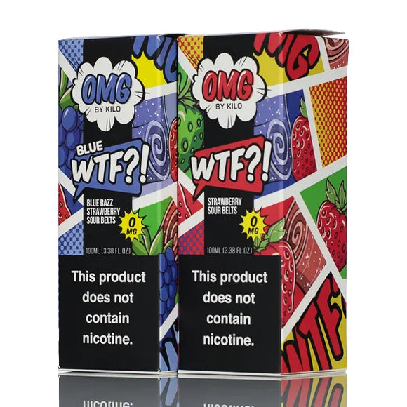 OMG E-Liquid - No Nicotine E-liquids - 100ml