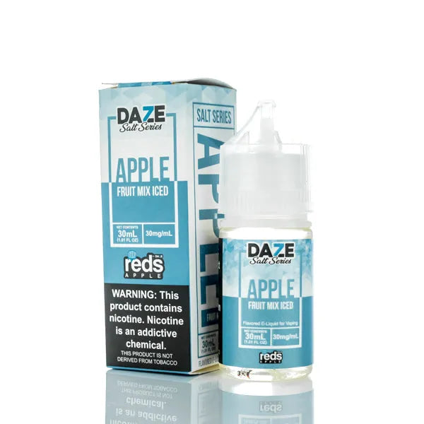 7 Daze TFN Salt Series - Reds Apple eJuice - Fruit Mix Iced - 30ml