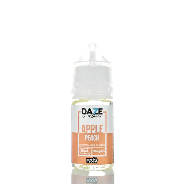 7 Daze TFN Salt Series - Reds Apple eJuice - Peach - 30ml