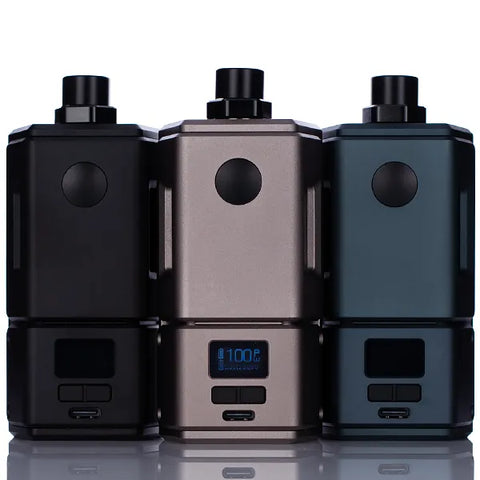 Dovpo x Across Ethos Dual 18650 Boro Box Mod Kit | AIO Vape Mod