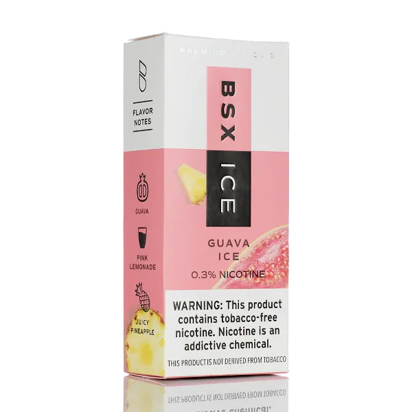 BSX Vapor E-liquid - Guava Ice - 60ml | Chilled Vape Juice BSX Vapor E-liquid - Guava Ice - 60ml | Chilled Vape Juice