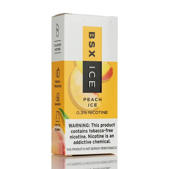 Glas BSX ICE E-liquid - Peach Ice - 60ml