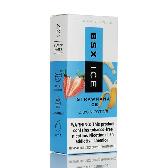 Glas BSX ICE E-liquid - Strawnana Ice - 60ml