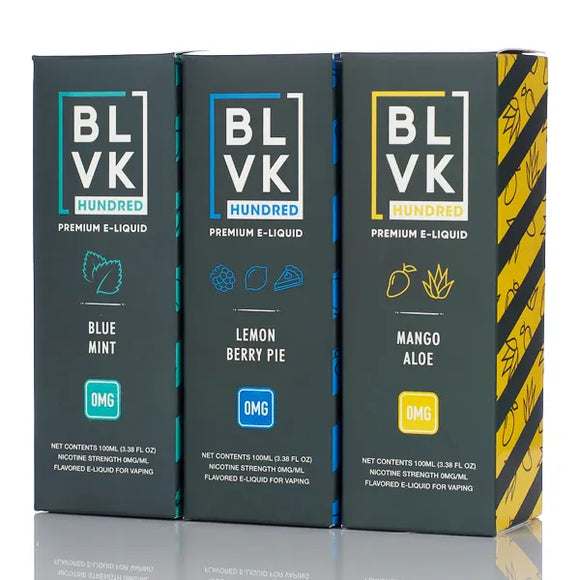 BLVK Hundred  - No Nicotine Vape Juice - 100ml