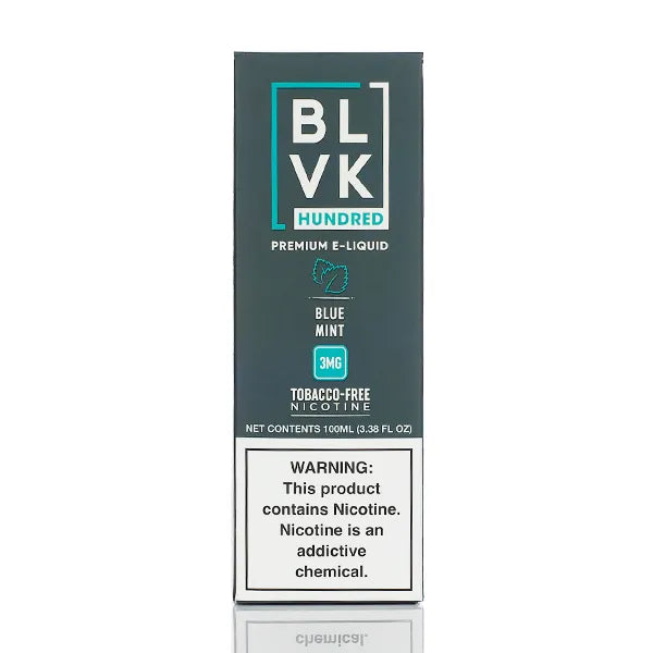 BLVK Hundred E-liquid - Blue Mint - 100ml