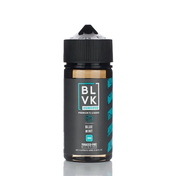 Blvk Blue Raspberry BLVK Hundred E-liquid - Blue Mint - 100ml | Vape Juice