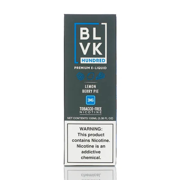 BLVK Hundred E-liquid - Lemon Berry Pie - 100ml