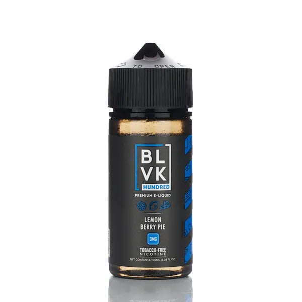 BLVK Hundred E-liquid - Lemon Berry Pie - 100ml - 0