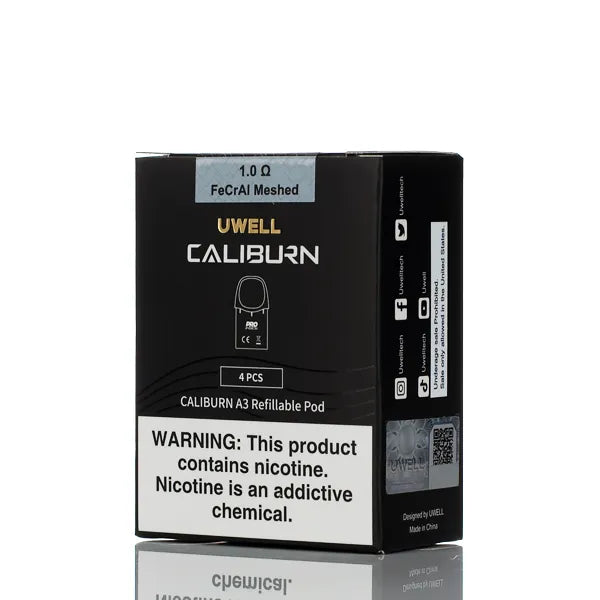 Uwell Caliburn A3 Replacement Pods | Vape Refillable Pod Uwell Caliburn A3 Replacement Pods | Vape Refillable Pod