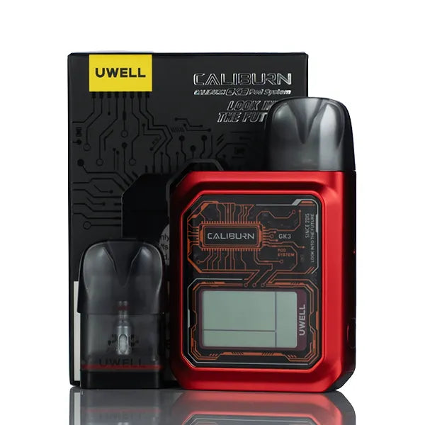 Uwell Caliburn GK3 25W Pod System Kit | Vape Starter Kit Uwell Caliburn GK3 25W Pod System Kit | Vape Starter Kit