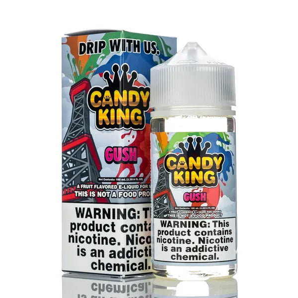 candy king on ice vape juice - Gush - 100ml Strawberry Ice-Cream Select Flavor ::Frozen Raspberry Lemonade Hyppe Infiniti Disposable Vape