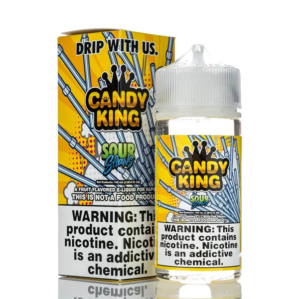 hard candy vape juice King - Sour Straws Fruit Flavoured Disposables Vape Flavor:Tropical Storm Silicone case for Drag
