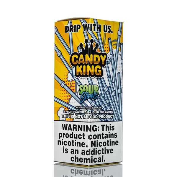 Candy King - Sour Straws - 100ml | E-Juices Candy King - Sour Straws - 100ml | E-Juices