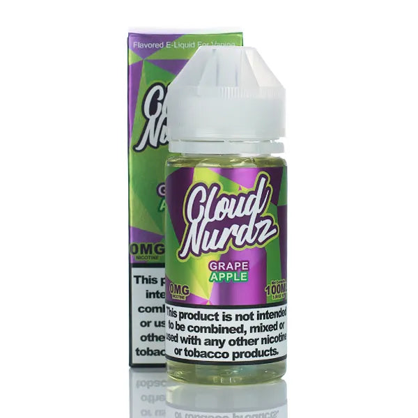 Cloud Nurdz E-Liquid - No Nicotine Vape Juice - 100ml - 0