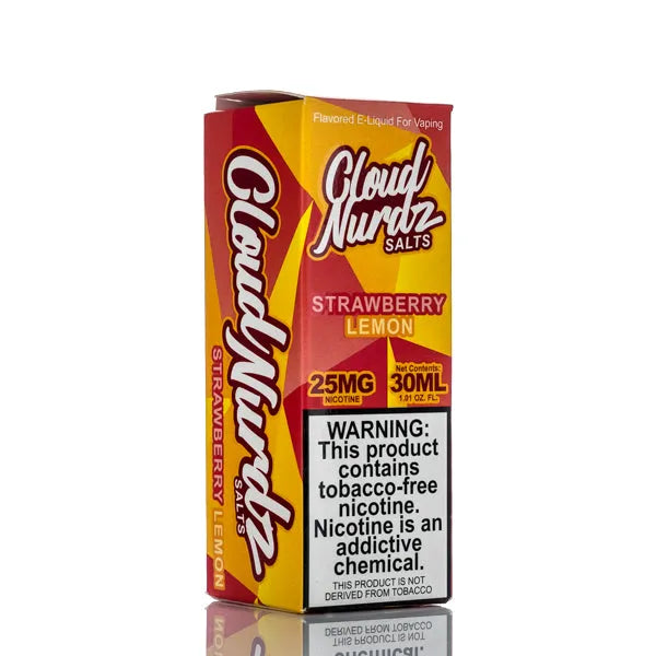 Cloud Nurdz Salts E-Liquid - Strawberry Lemon - 30ml