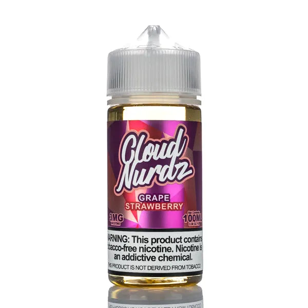 Cloud Nurdz E-Liquid - Grape Strawberry - 100ml