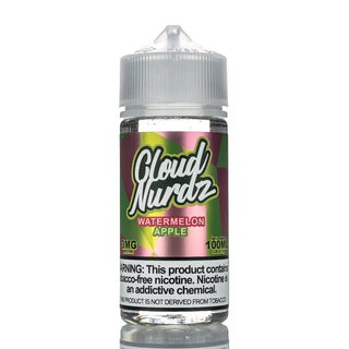 Cloud Nurdz E-Liquid - Watermelon Apple - 100ml