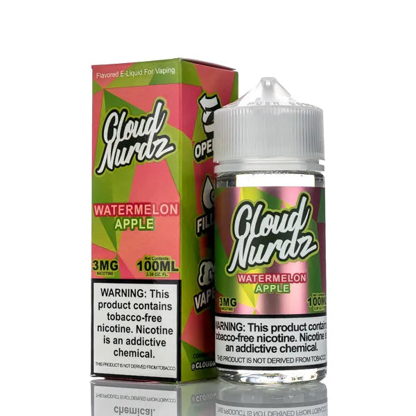 watermelon vape juice 100ml Cloud Nurdz E-Liquid - Apple - Flavor:PEACH ICE best vape kit Blue Hawaiian - Liquid