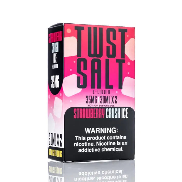 TWST Salt E Liquid - Ice Strawberry Crush - 60ml