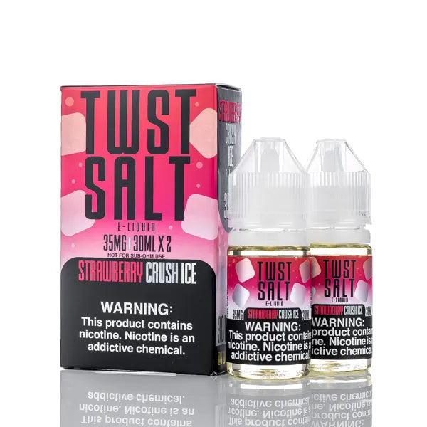 TWST Salt E Liquid - Ice Strawberry Crush - 60ml